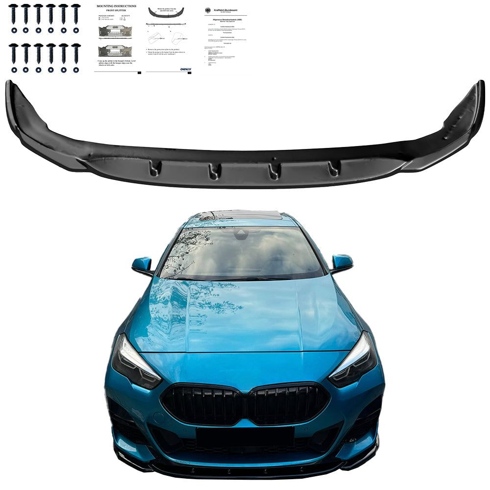 Ön Tampon Eki Uyumlu BMW 2 Series F44 Gran Coupe M-Pack / M235i 2019+ ABE TÜV Belgeli