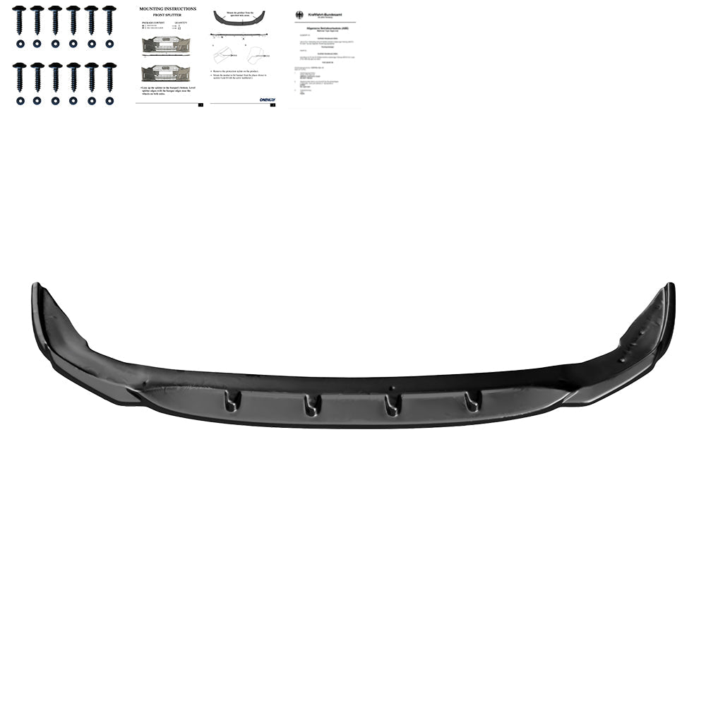 Ön Tampon Eki Uyumlu BMW 2 Series F44 Gran Coupe M-Pack / M235i 2019+ ABE TÜV Belgeli
