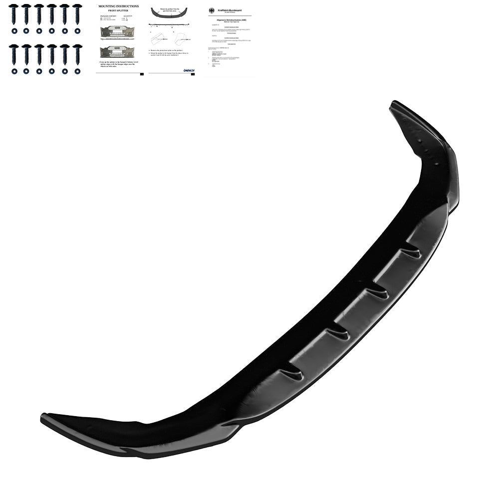 Ön Tampon Eki Uyumlu BMW 2 Series F44 Gran Coupe M-Pack / M235i 2019+ ABE TÜV Belgeli