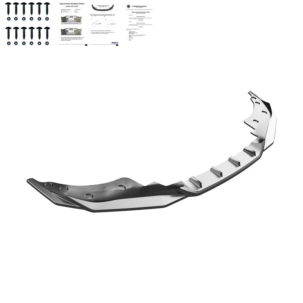 Ön Tampon Eki Uyumlu BMW 4 Series G22 M-Pack / M440i 2020+ ABE TÜV Belgeli
