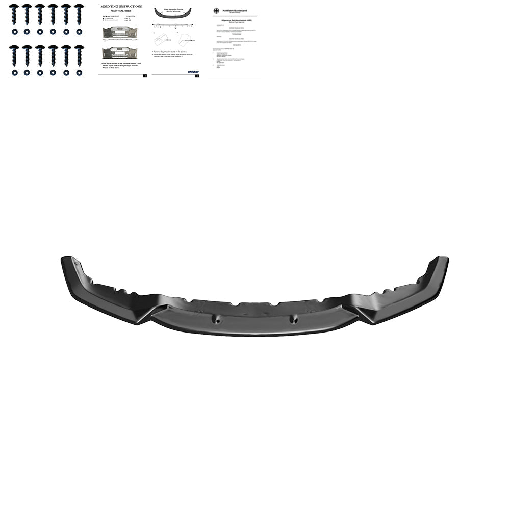 Ön Tampon Eki Uyumlu BMW M2 Series F87 2016-2020 ABE TÜV Belgeli
