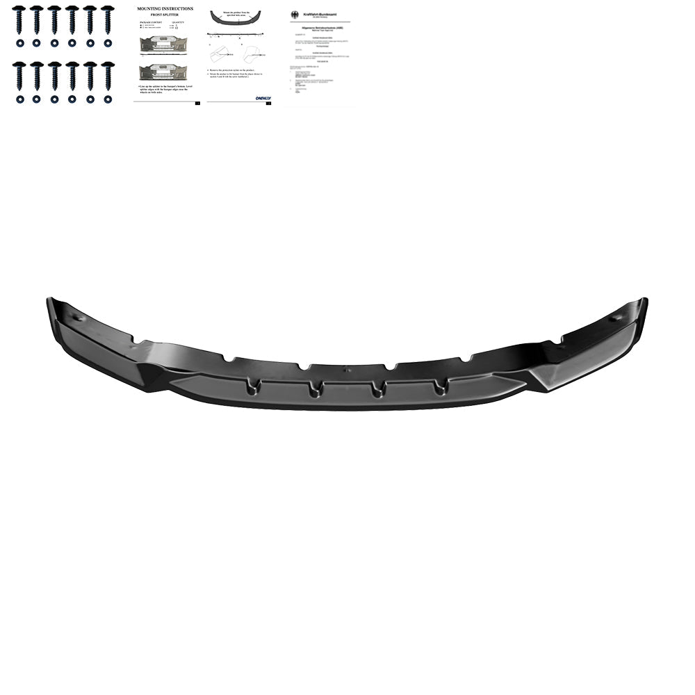 Ön Tampon Eki Uyumlu BMW X5 M F85 / X6 M F86 2014-2018 ABE TÜV Belgeli