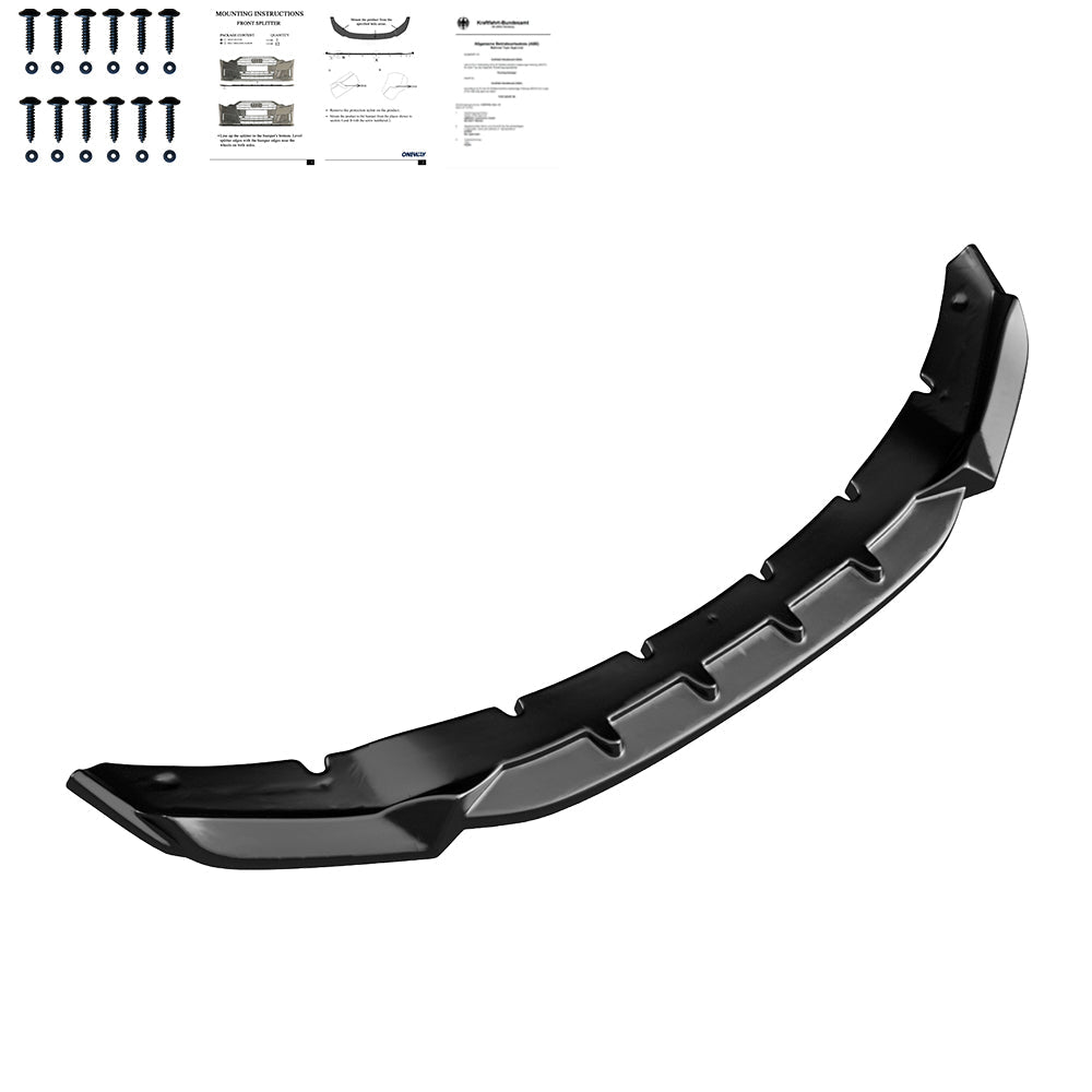 Ön Tampon Eki Uyumlu BMW X5 M F85 / X6 M F86 2014-2018 ABE TÜV Belgeli