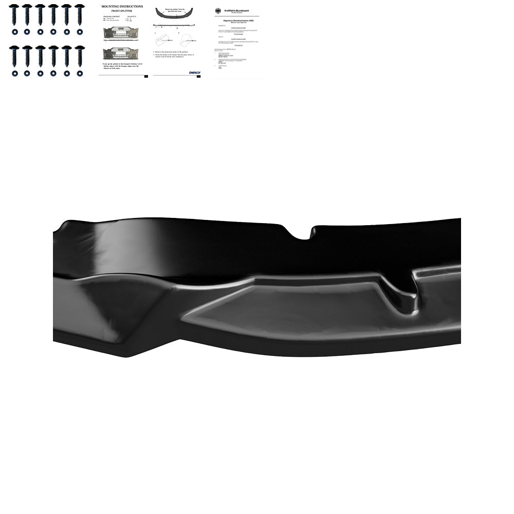 Ön Tampon Eki Uyumlu BMW X5 M F85 / X6 M F86 2014-2018 ABE TÜV Belgeli
