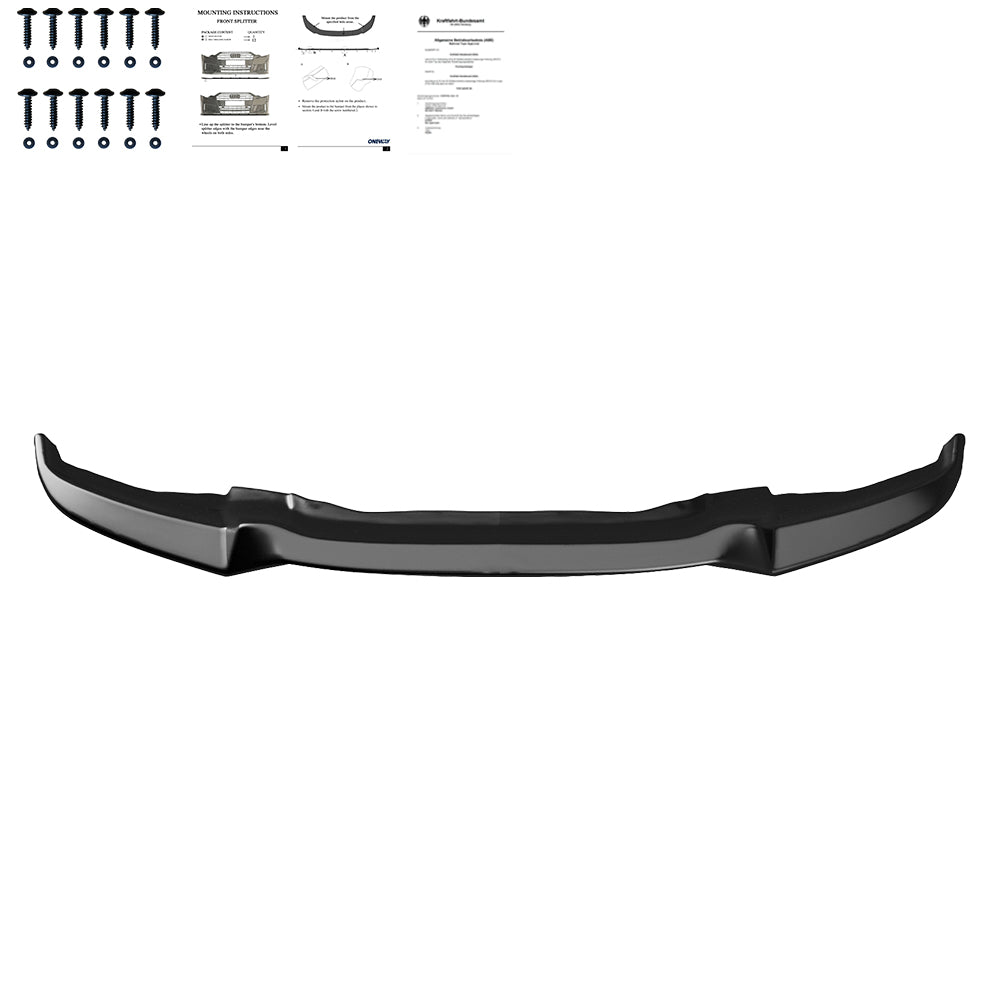 Ön Tampon Eki Uyumlu BMW X6 M-Pack F16 2014-2019 ABE TÜV Belgeli