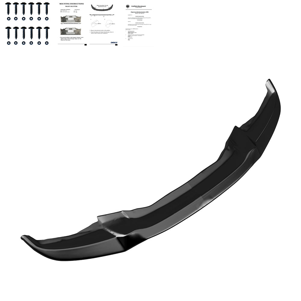 Ön Tampon Eki Uyumlu BMW X6 M-Pack F16 2014-2019 ABE TÜV Belgeli