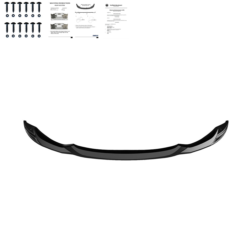 Ön Tampon Eki Uyumlu BMW M3 F80 / M4 F82 2014-2021 ABE TÜV Belgeli