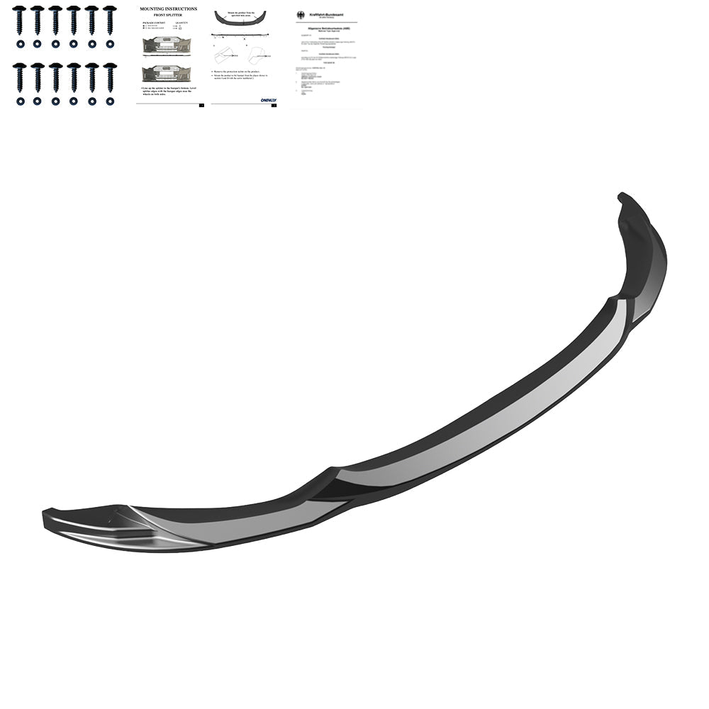 Ön Tampon Eki Uyumlu BMW M3 F80 / M4 F82 2014-2021 ABE TÜV Belgeli