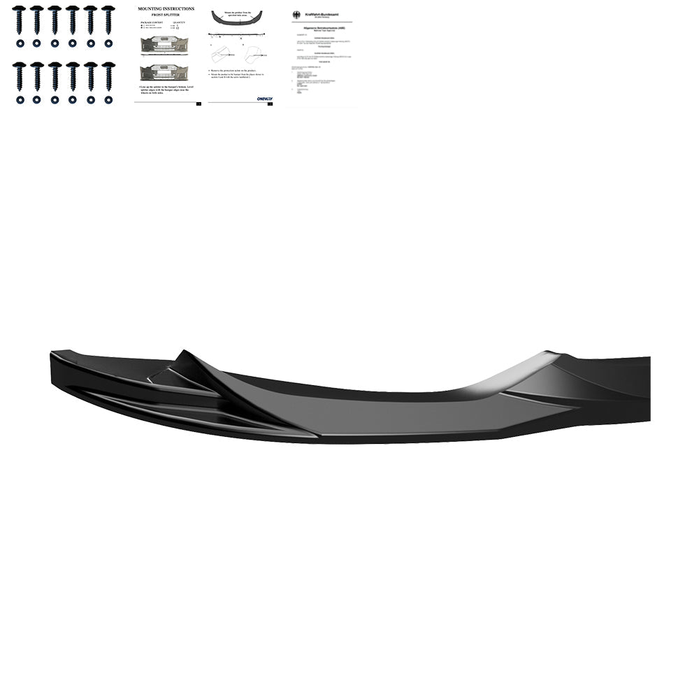 Ön Tampon Eki Uyumlu BMW M3 F80 / M4 F82 2014-2021 ABE TÜV Belgeli