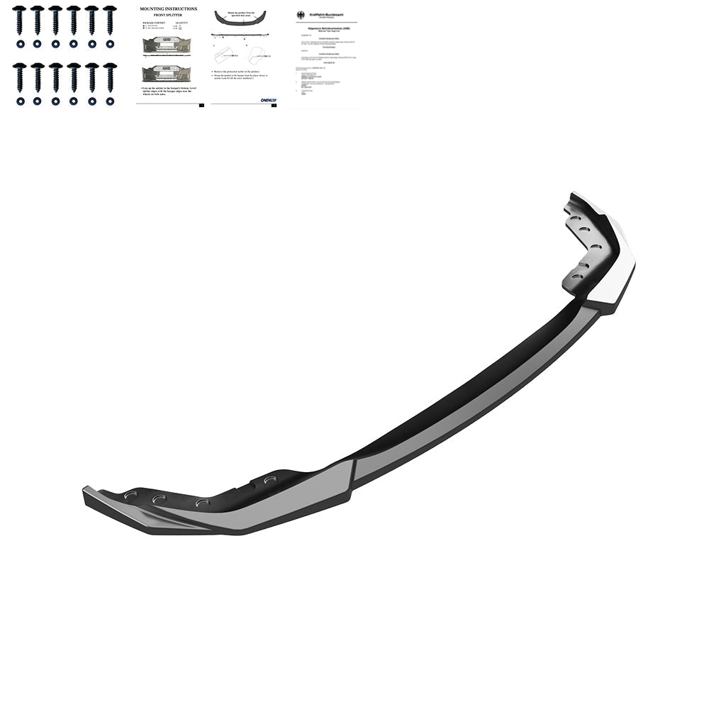 Ön Tampon Eki Uyumlu BMW 3 Series G20-G21 M-Pack 2018-2022 ABE TÜV Belgeli