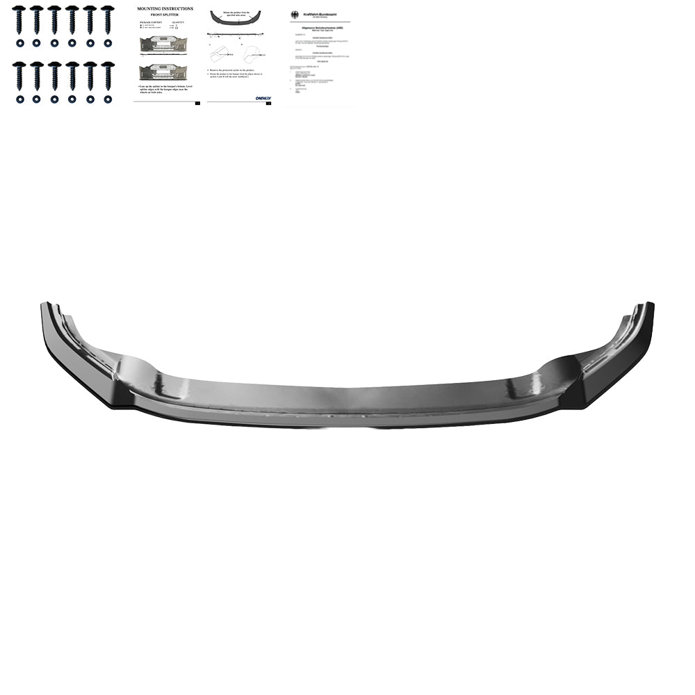 Ön Tampon Eki Uyumlu VW VOLKSWAGEN Golf MK7 R / R-Line 2013-2016 ABE TÜV Belgeli