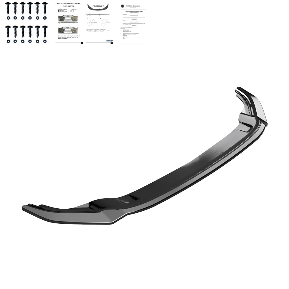 Ön Tampon Eki Uyumlu VW VOLKSWAGEN Golf MK7 R / R-Line 2013-2016 ABE TÜV Belgeli