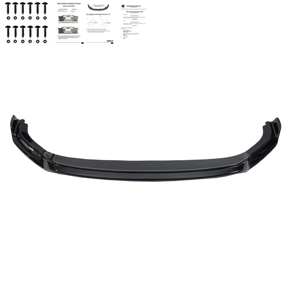 Ön Tampon Eki Uyumlu VW VOLKSWAGEN Transporter T6.1 2019-2021 v3 ABE TÜV Belgeli