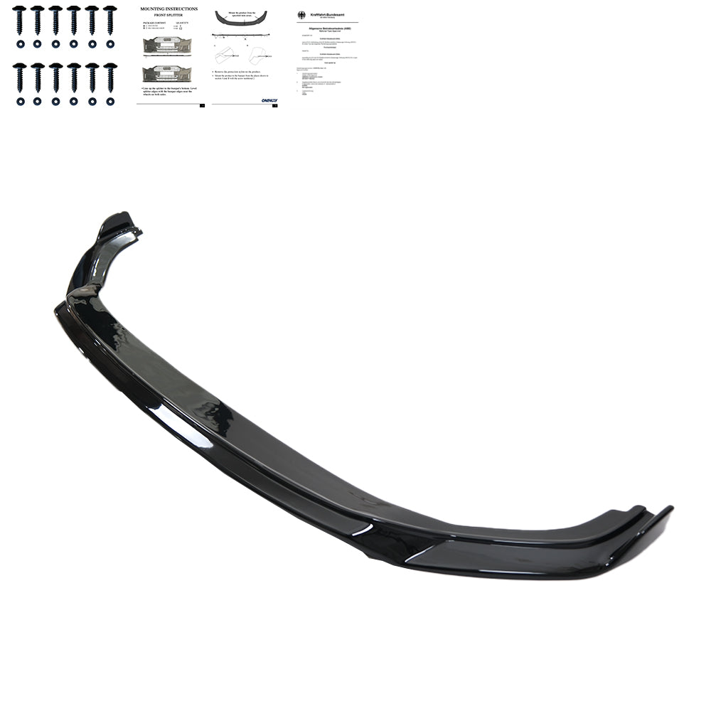 Ön Tampon Eki Uyumlu VW VOLKSWAGEN Transporter T6.1 2019-2021 v3 ABE TÜV Belgeli