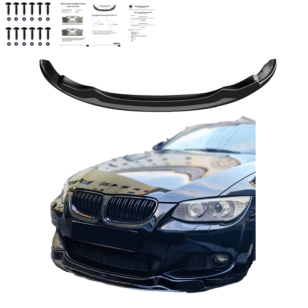 Ön Tampon Eki Uyumlu BMW 3 Series E92 / E93 M-Sport 2010-2013 ABE TÜV Belgeli