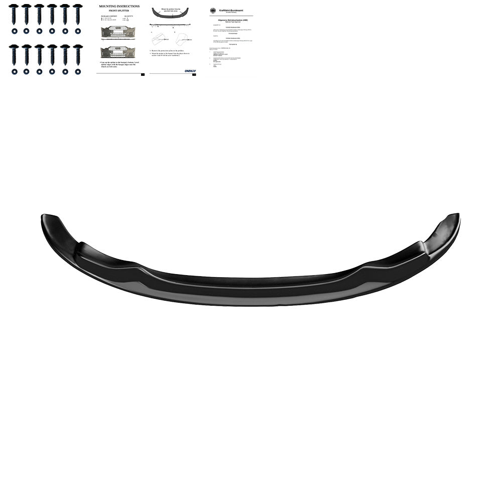Ön Tampon Eki Uyumlu BMW 3 Series E92 / E93 M-Sport 2010-2013 ABE TÜV Belgeli