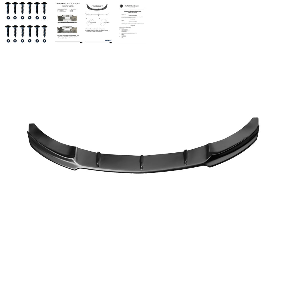 Ön Tampon Eki Uyumlu BMW 4 Series F32 / F33 / F36 M-Pack 2013-2019 ABE TÜV Belgeli