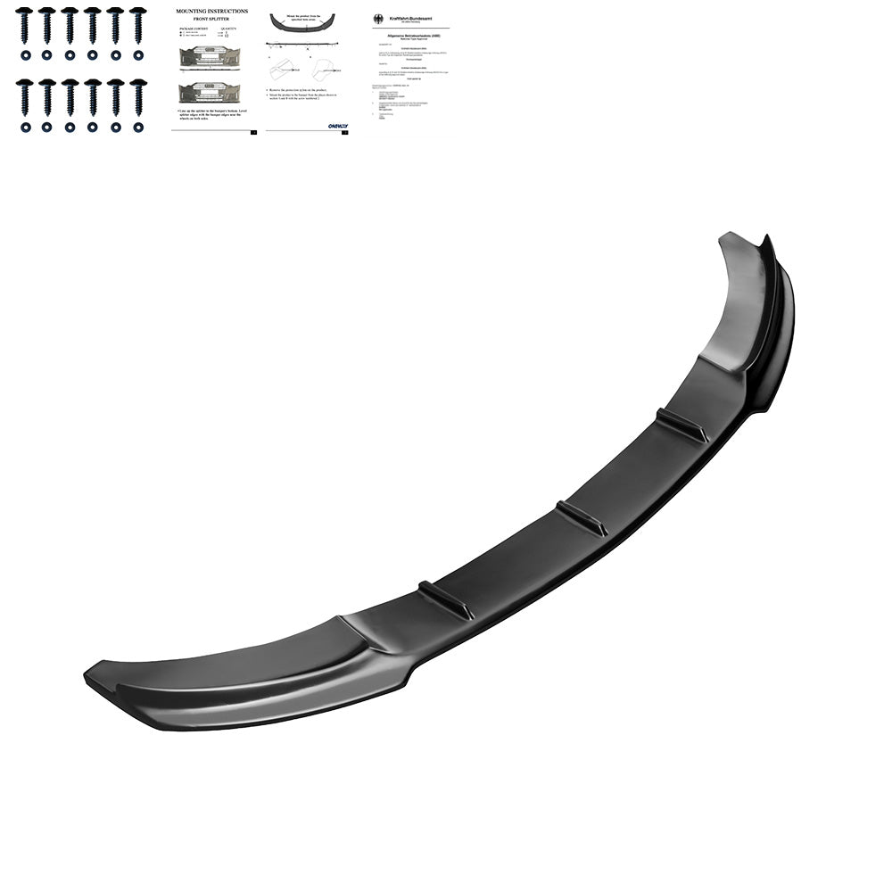 Ön Tampon Eki Uyumlu BMW 4 Series F32 / F33 / F36 M-Pack 2013-2019 ABE TÜV Belgeli