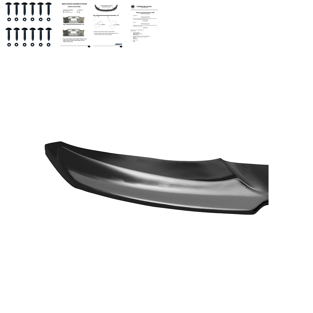 Ön Tampon Eki Uyumlu BMW 4 Series F32 / F33 / F36 M-Pack 2013-2019 ABE TÜV Belgeli