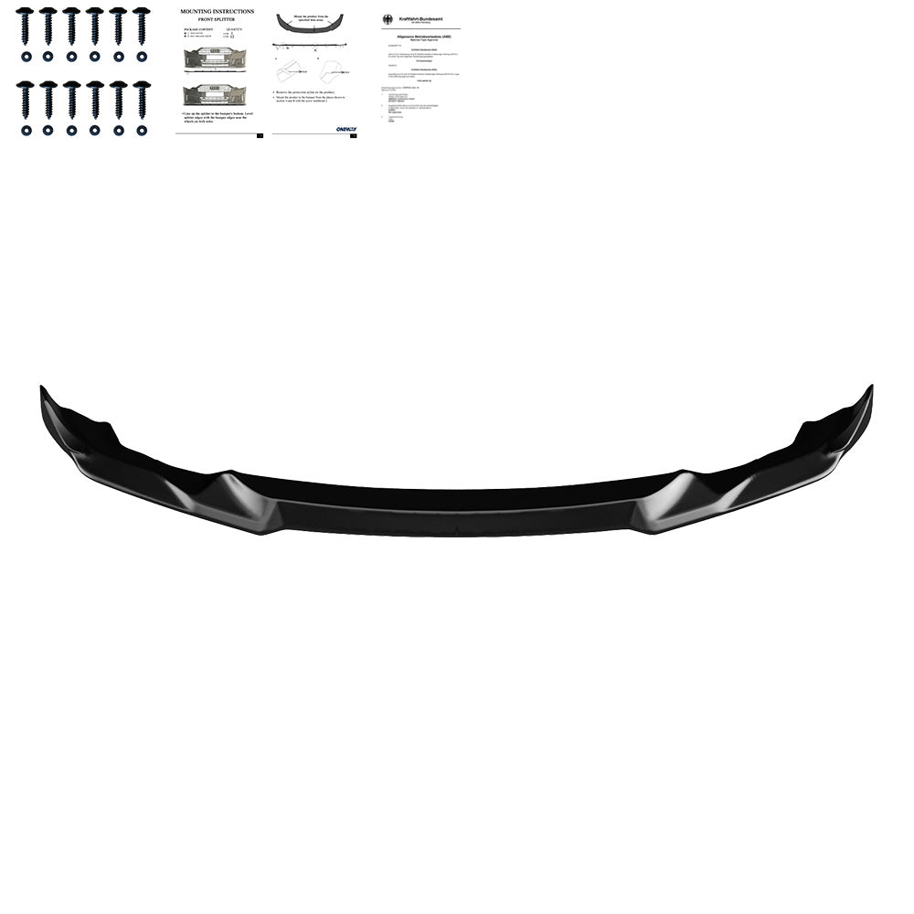 Ön Tampon Eki Uyumlu BMW M2 Series Competition F87 2018-2020 ABE TÜV Belgeli