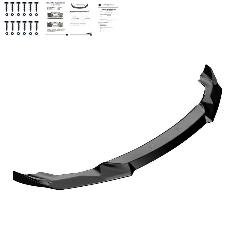 Ön Tampon Eki Uyumlu BMW M2 Series Competition F87 2018-2020 ABE TÜV Belgeli