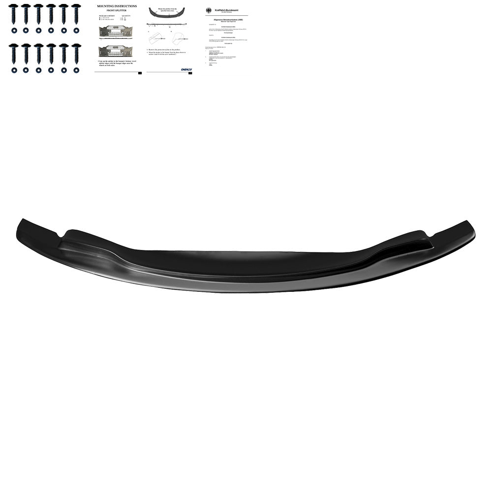 Ön Tampon Eki Uyumlu BMW M3 E92 Coupe / E93 Convertible 2007-2013 ABE TÜV Belgeli