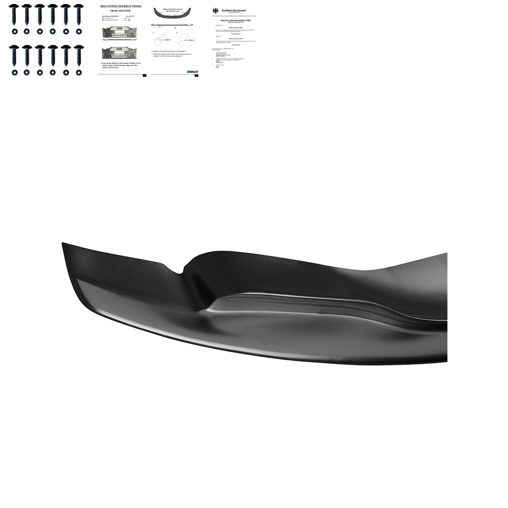 Ön Tampon Eki Uyumlu BMW M3 E92 Coupe / E93 Convertible 2007-2013 ABE TÜV Belgeli