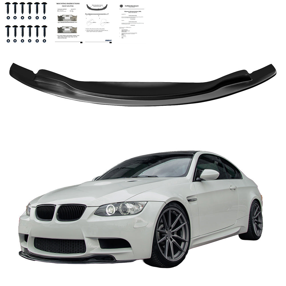 Ön Tampon Eki Uyumlu BMW M3 E92 Coupe / E93 Convertible 2007-2013 ABE TÜV Belgeli