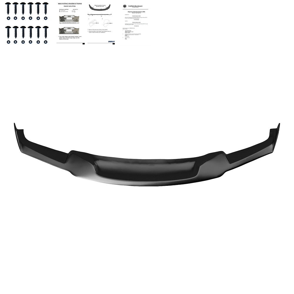 Ön Tampon Eki Uyumlu BMW 3 Series F30 M-Tech 2012-2019 ABE TÜV Belgeli