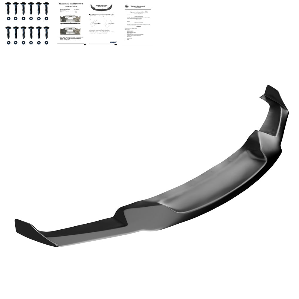 Ön Tampon Eki Uyumlu BMW 3 Series F30 M-Tech 2012-2019 ABE TÜV Belgeli