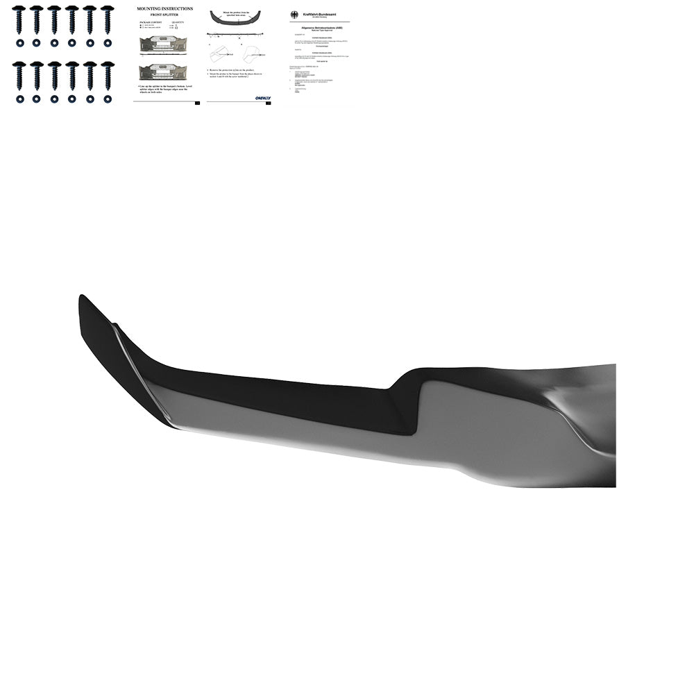 Ön Tampon Eki Uyumlu BMW 3 Series F30 M-Tech 2012-2019 ABE TÜV Belgeli
