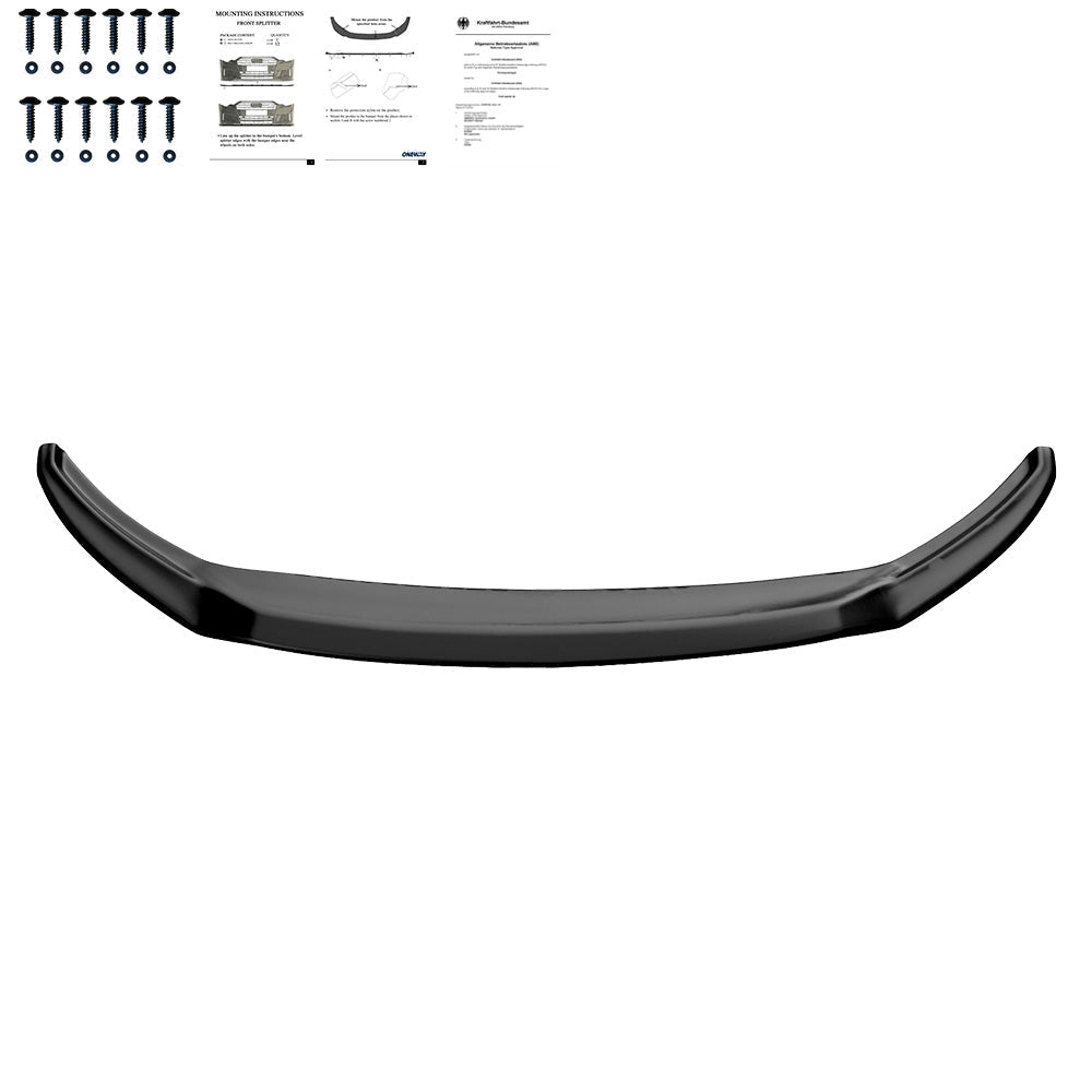 Ön Tampon Eki Uyumlu SKODA Superb MK3 2015-2018 ABE TÜV Belgeli