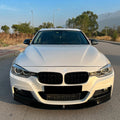 Front Flaps Uyumlu BMW 3 Series F30 M-Pack 2012-2019 ABE TÜV Belgeli