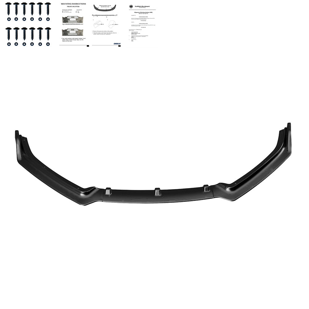 Ön Tampon Eki Uyumlu VW VOLKSWAGEN Polo MK5 6R / 6C 2009-2017 ABE TÜV Belgeli