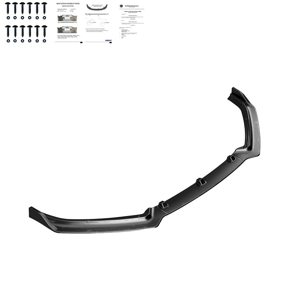 Ön Tampon Eki Uyumlu VW VOLKSWAGEN Polo MK5 6R / 6C 2009-2017 ABE TÜV Belgeli