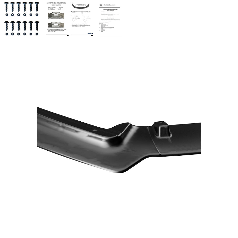 Ön Tampon Eki Uyumlu VW VOLKSWAGEN Polo MK5 6R / 6C 2009-2017 ABE TÜV Belgeli