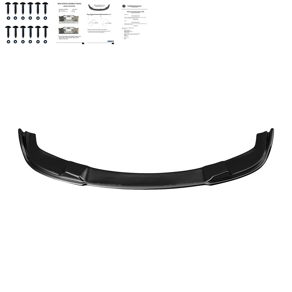 Ön Tampon Eki Uyumlu BMW 5 Series E60 E61 M-Pack 2003-2010 ABE TÜV Belgeli