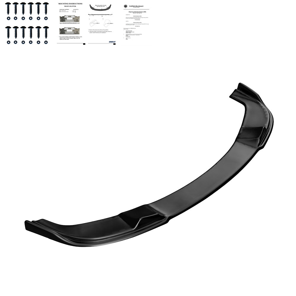Ön Tampon Eki Uyumlu BMW 5 Series E60 E61 M-Pack 2003-2010 ABE TÜV Belgeli