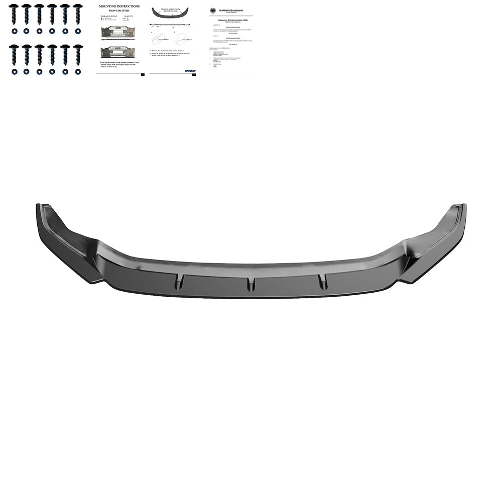 Ön Tampon Eki Uyumlu VW VOLKSWAGEN Golf MK7.5 R 2017-2020 Version 3 ABE TÜV Belgeli