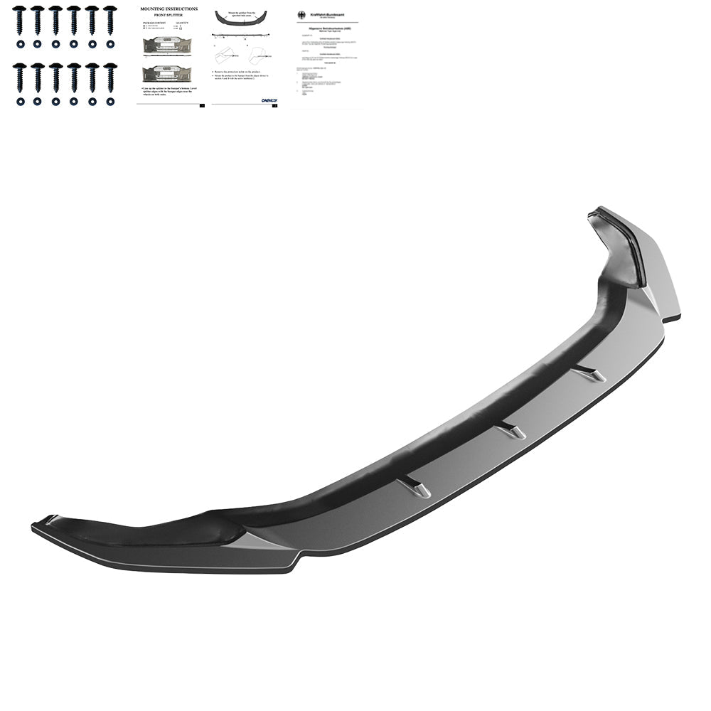 Ön Tampon Eki Uyumlu VW VOLKSWAGEN Golf MK7.5 R 2017-2020 Version 3 ABE TÜV Belgeli