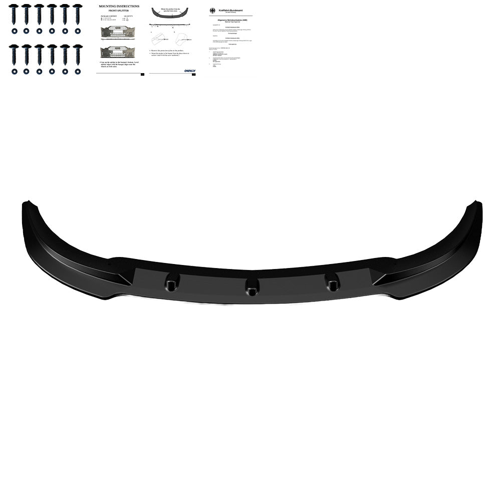 Ön Tampon Eki Uyumlu MERCEDES Sprinter W907 2018+ v2 ABE TÜV Belgeli