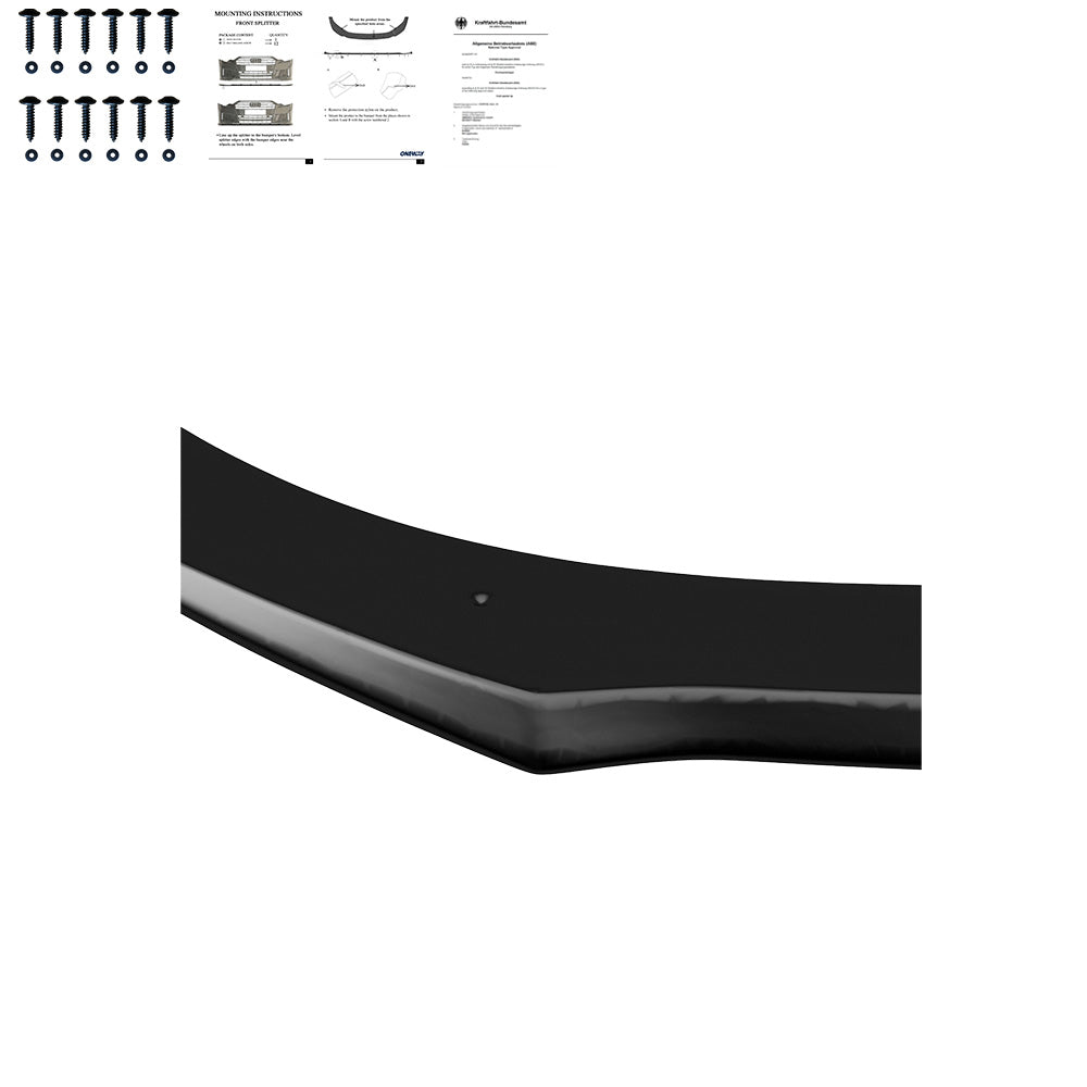 Ön Tampon Eki Uyumlu AUDI S7 / A7 S-Line C7 FL 2014-2017 ABE TÜV Belgeli
