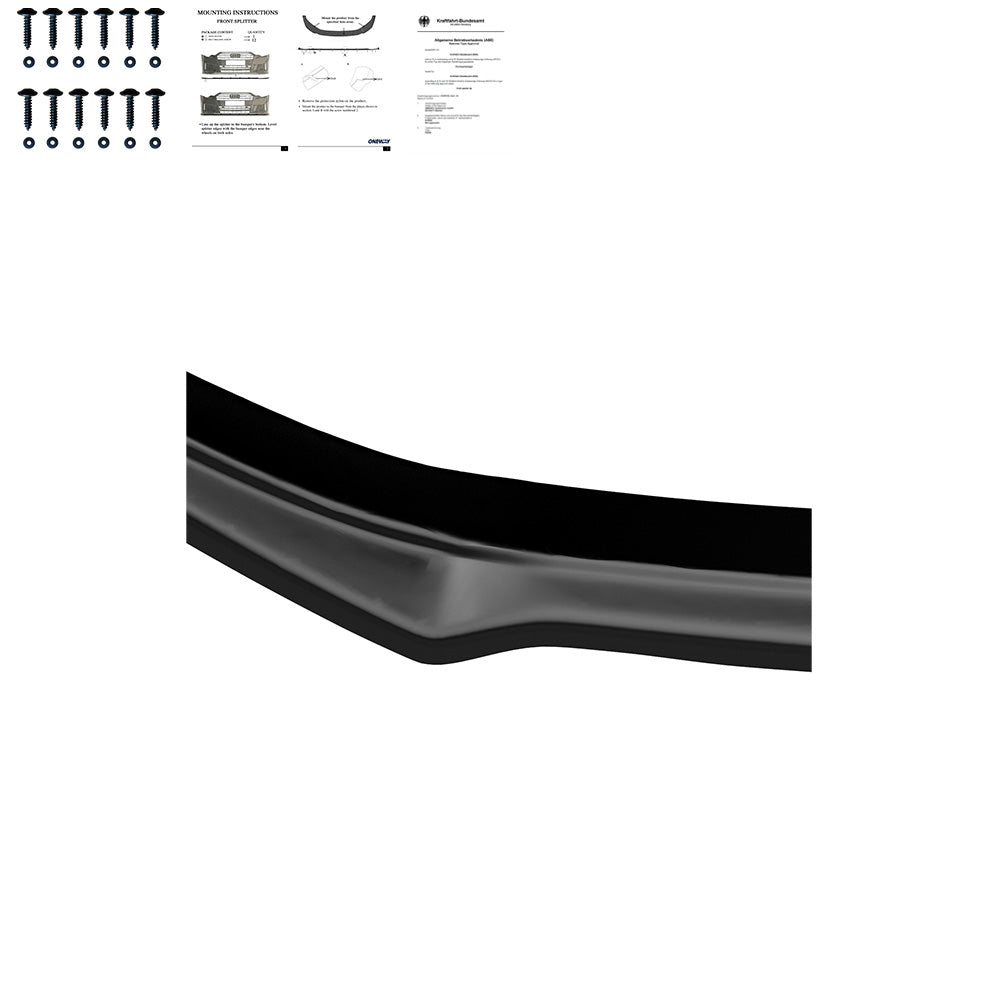 Ön Tampon Eki Uyumlu AUDI A5 S-Line / S5 F5 Coupe / Sportback 2017-2019 ABE TÜV Belgeli