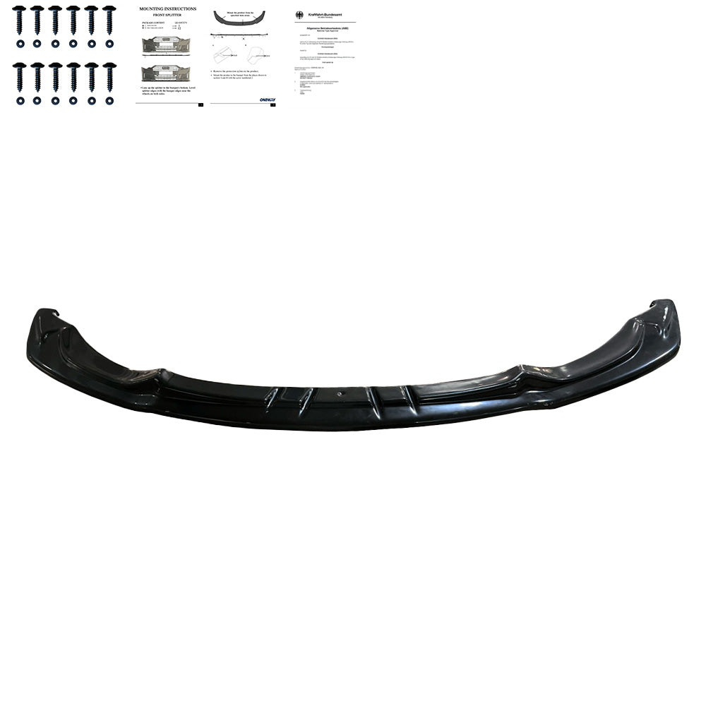 Ön Tampon Eki Uyumlu BMW M3 Series F80 2014-2018 ABE TÜV Belgeli