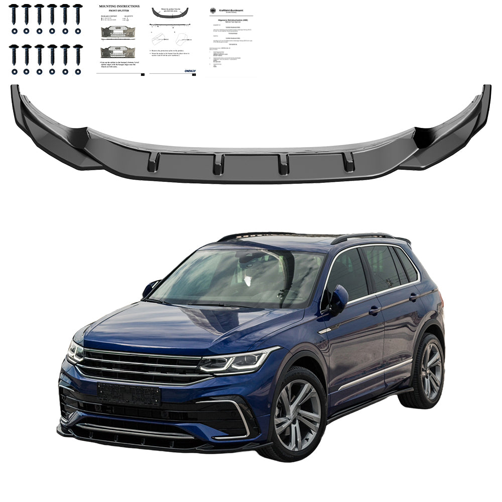 Gövde Kiti Uyumlu VW VOLKSWAGEN Tiguan R-Line MK2 Makyajlı Kasa 2020-2024