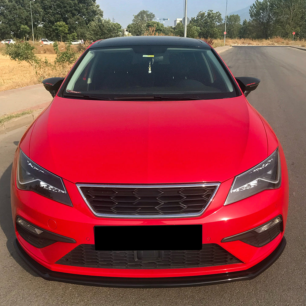 Ön Tampon Eki Uyumlu SEAT Leon FR MK3 Makyajlı Kasa 2017-2019 v2 ABE TÜV Belgeli