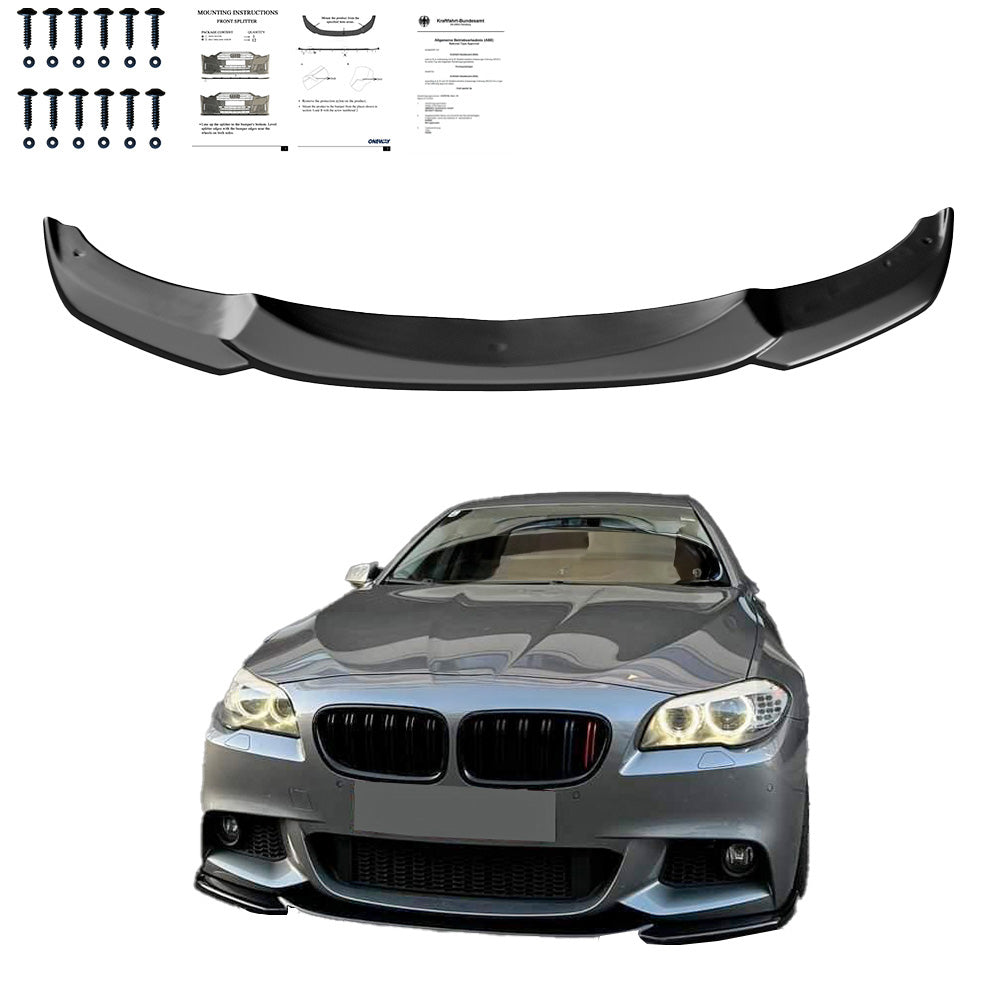 Ön Tampon Eki Uyumlu BMW 5 Series F10 / F11 M-Pack 2011-2016 ABE TÜV Belgeli
