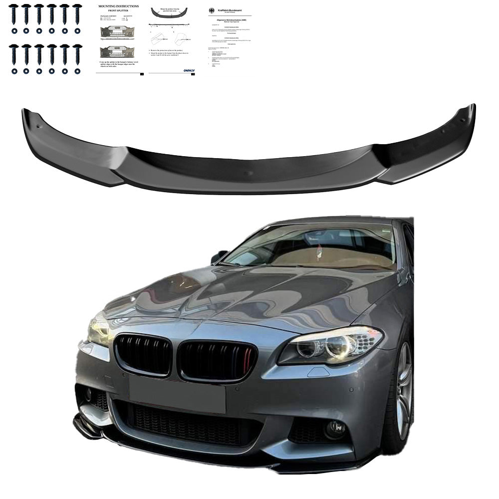 Ön Tampon Eki Uyumlu BMW 5 Series F10 / F11 M-Pack 2011-2016 ABE TÜV Belgeli