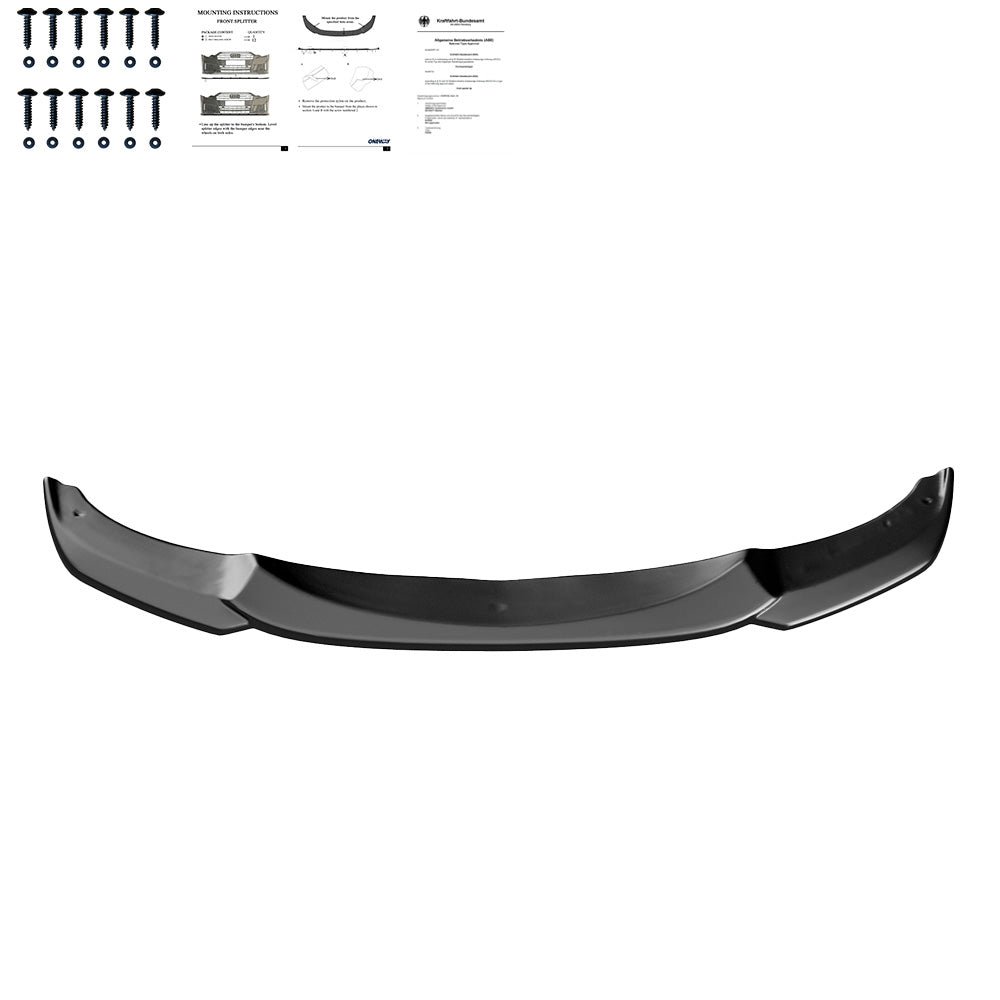 Ön Tampon Eki Uyumlu BMW 5 Series F10 / F11 M-Pack 2011-2016 ABE TÜV Belgeli