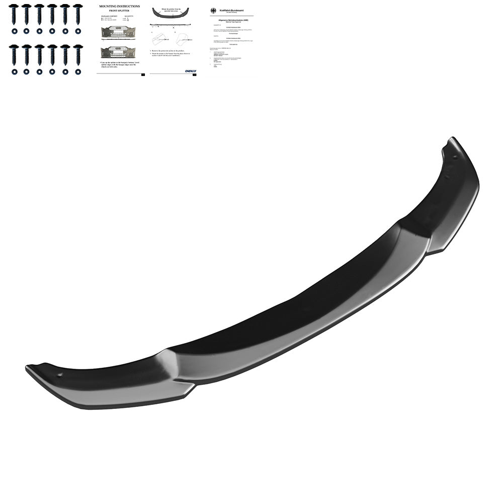 Ön Tampon Eki Uyumlu BMW 5 Series F10 / F11 M-Pack 2011-2016 ABE TÜV Belgeli